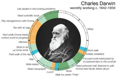 Charles Darwin Creative Routine
